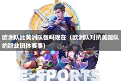 欧洲队比美洲队强吗现在（欧洲队对抗美国队的职业团体赛事）