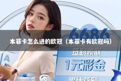 本菲卡怎么进的欧冠（本菲卡有欧冠吗）