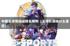 中国足球保级组排名规则（足球队保级什么意思）